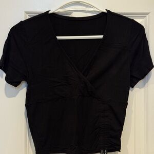 Yoga/pilates Wrap Top